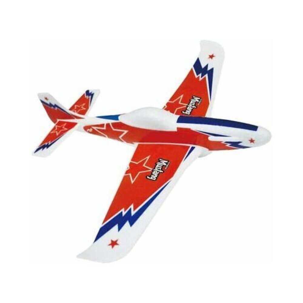 Fun to Fly S-Series Mustang Free Flight Glider 310mm x 252mm New in Box Age 6+